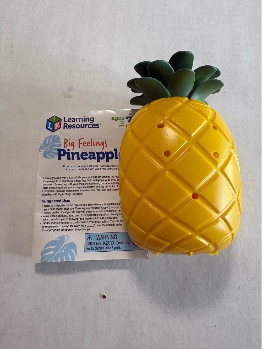 Learning Resources Big Feelings Pineapple